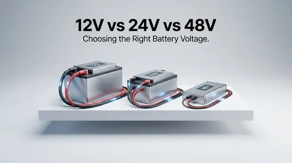 12V vs 24V vs 48V: which system voltage?