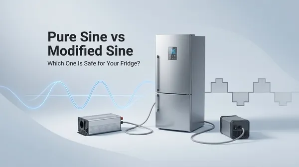 Pure sine vs modified sine: what your fridge needs