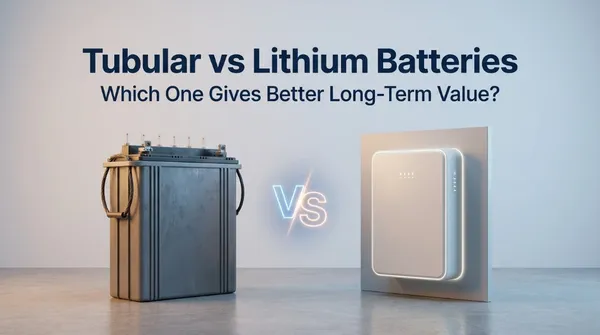 Tubular vs lithium batteries: which is worth it?